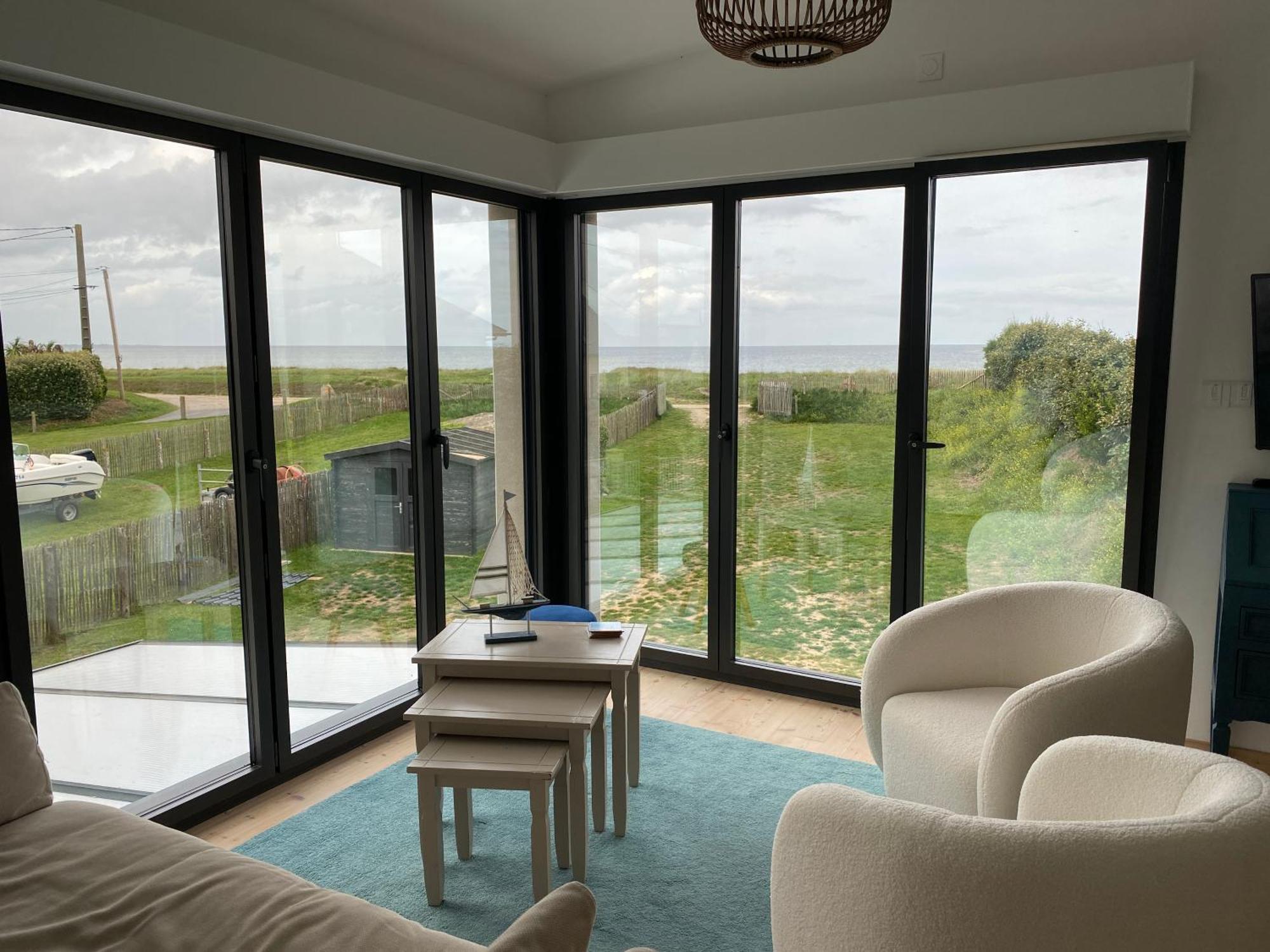 Face Aux Isles Villa Saint-Marcouf Екстериор снимка